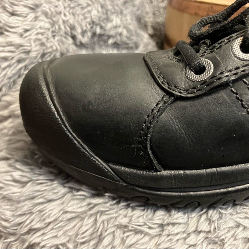 Keen Men's Black PTC Dress Oxford Water Resistant Leather Size 8.5 - Picture 10 of 14